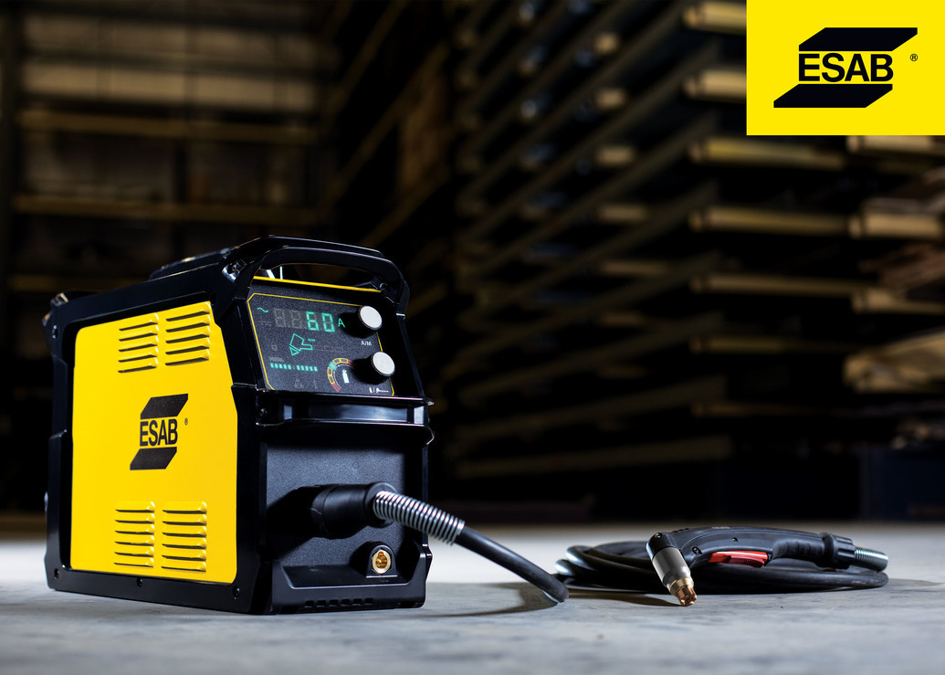 Moderní desing nových strojů značky Esab